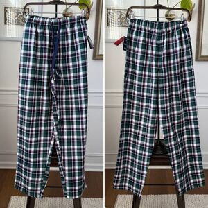 NWT Chaps Lightweight Plaid Pajama PJ Lounge Pants S